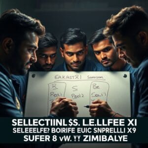 India vs Zimbabwe Super 8: Spin tactics and selection dilemmas