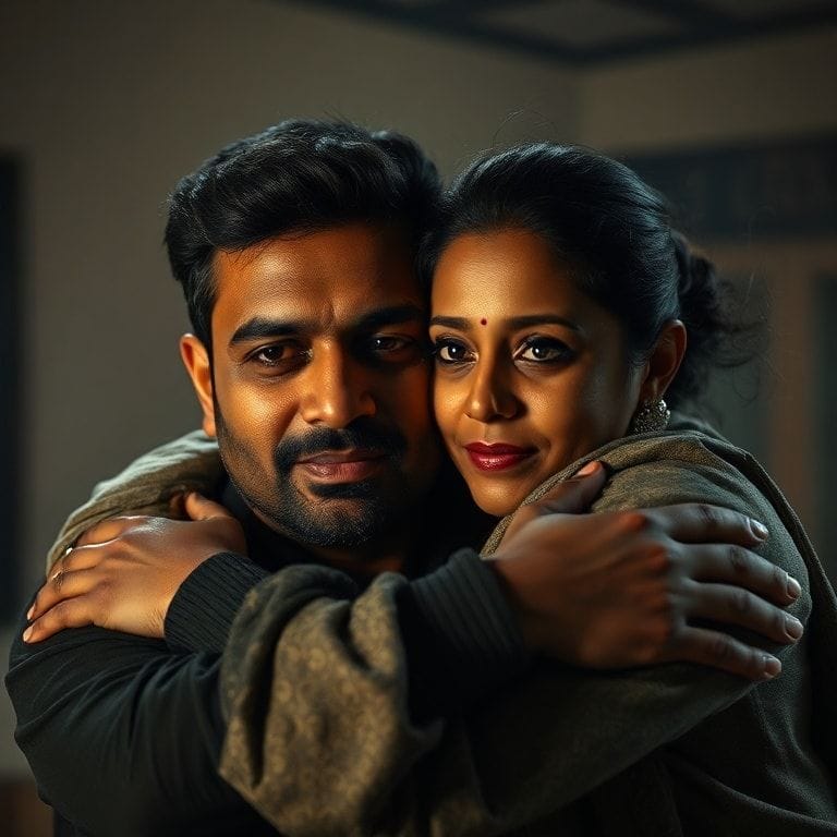 Mohammed Siraj comforts Zanai Bhosle at Asha Bhosle’s funeral