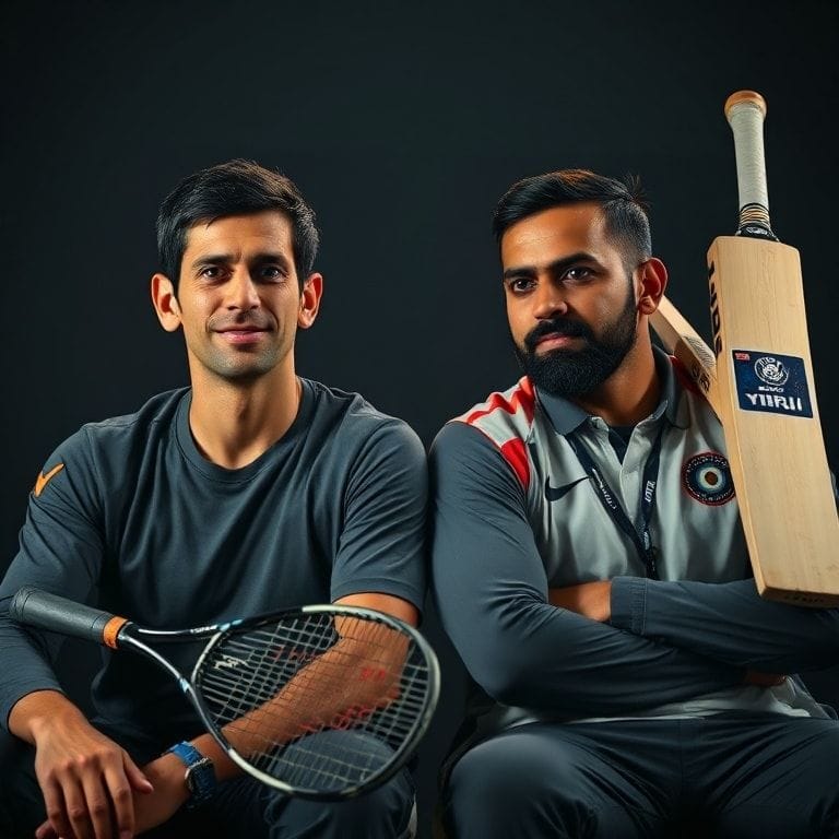 Djokovic and Kohli’s Cricket-Tennis Bond Explained