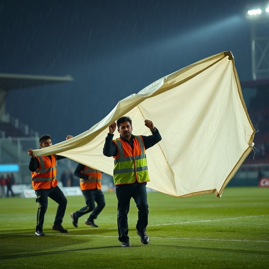 PSL rain delays disrupt Lahore match and team strategies